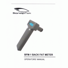 SonopTek - Backfat Meter BFM-1 - Manual